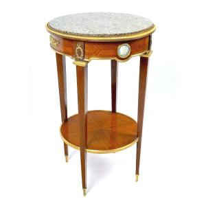 Guéridon style Louis XVI fin 19ème siècle 