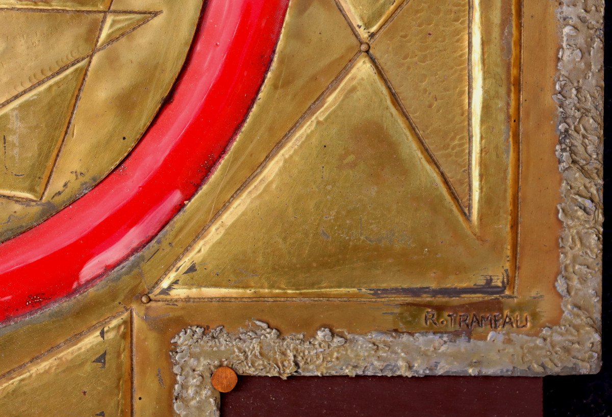 Raymond Trameau : "abstract Wall Sculpture"-photo-4