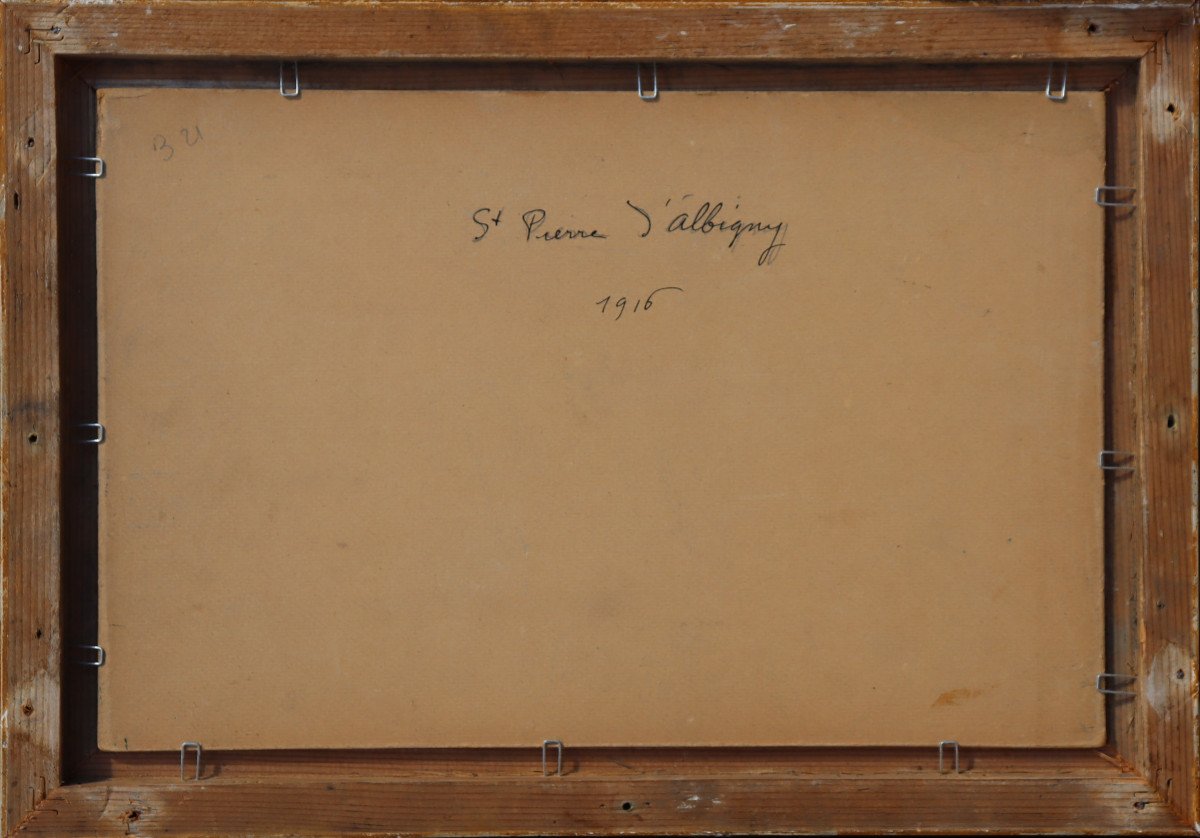 ADOLPHE FAUGERON : "SAINT-PIERRE D'ALBIGNY" 1916-photo-1