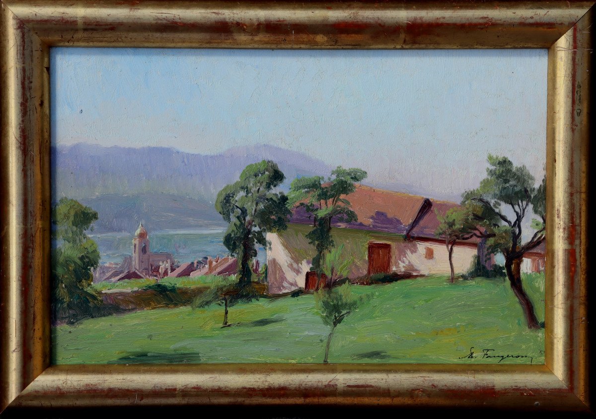 Adolphe Faugeron : "saint-pierre d'Albigny" 1916