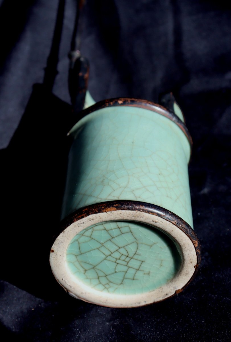 China Early XXth : "opium Pipe I"-photo-1