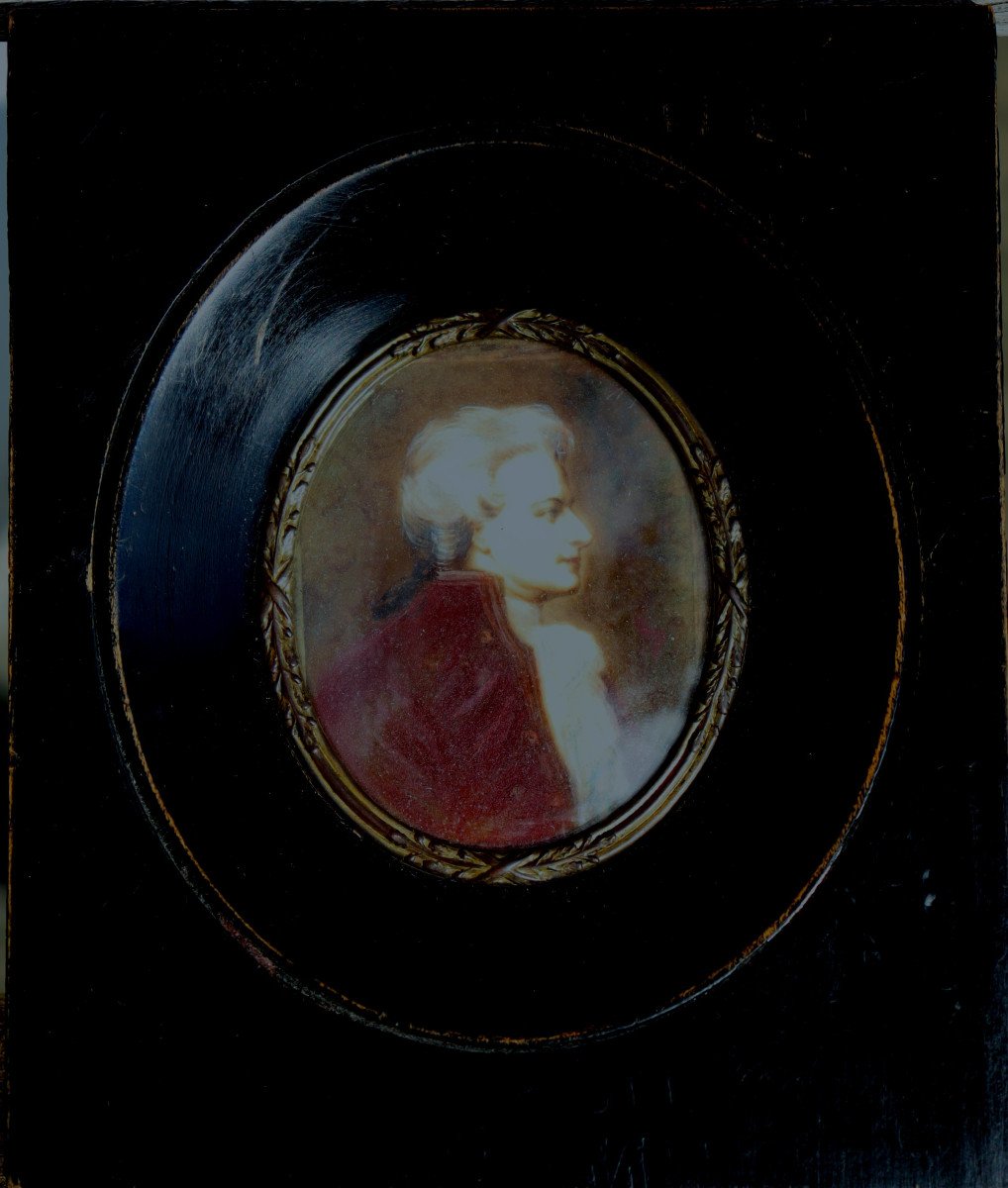 ECOLE FRANCAISE DU XIXe : "MOZART"-photo-2
