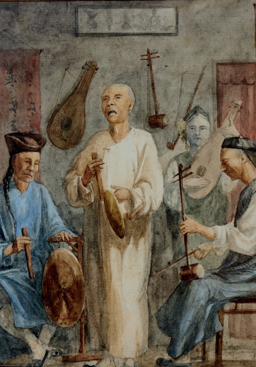 L. Koenig : “the Chinese Musicians 1875”-photo-3
