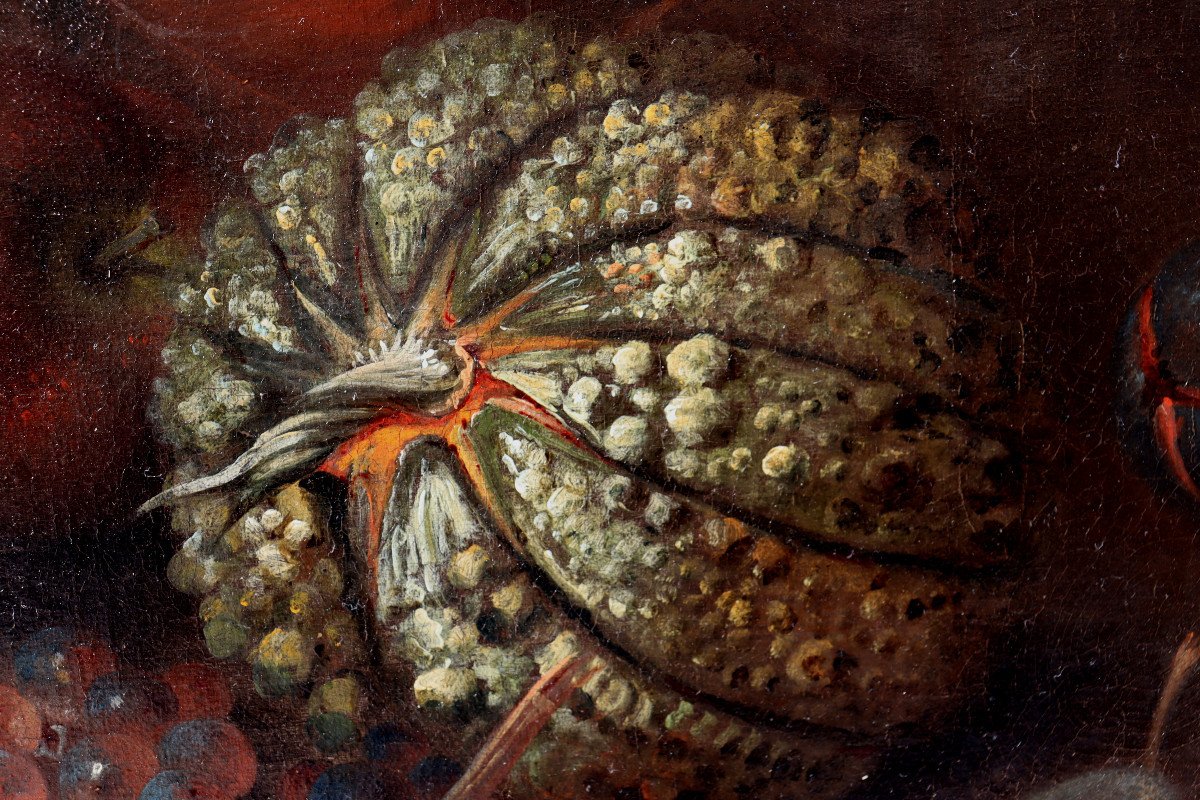 William Sartorius : Huge “still Life With Fruits 1739”-photo-2