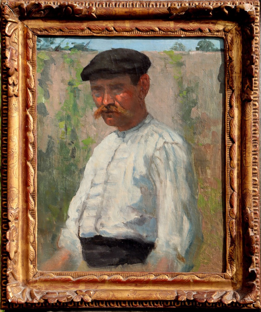 Impressionist School 1900 : “the White Shirt”