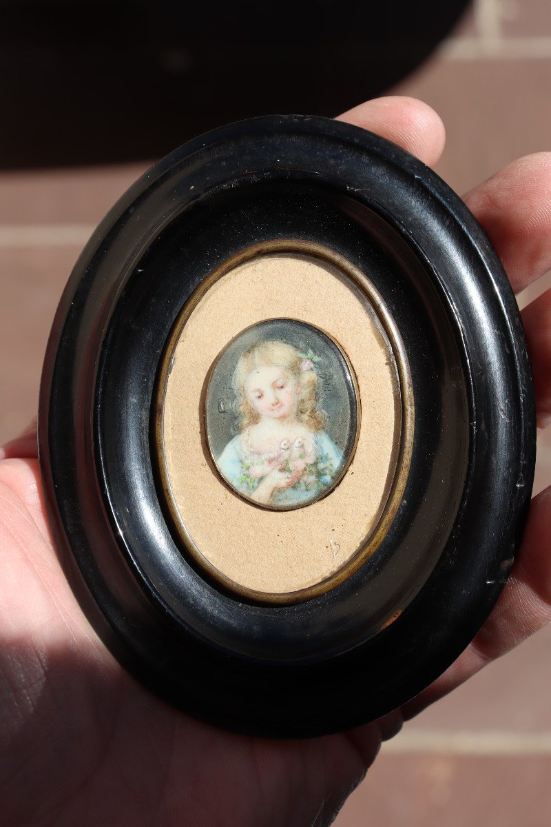 France Circa 1860 : Tiny Miniature “les Oiseaux Cheris”-photo-3