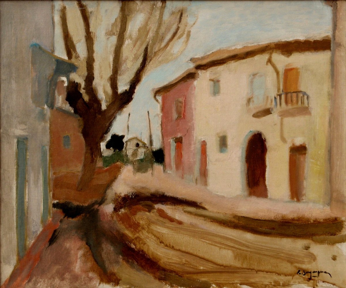 RAOUL BERGOUGNAN : "LA MAISON ROSE"-photo-2