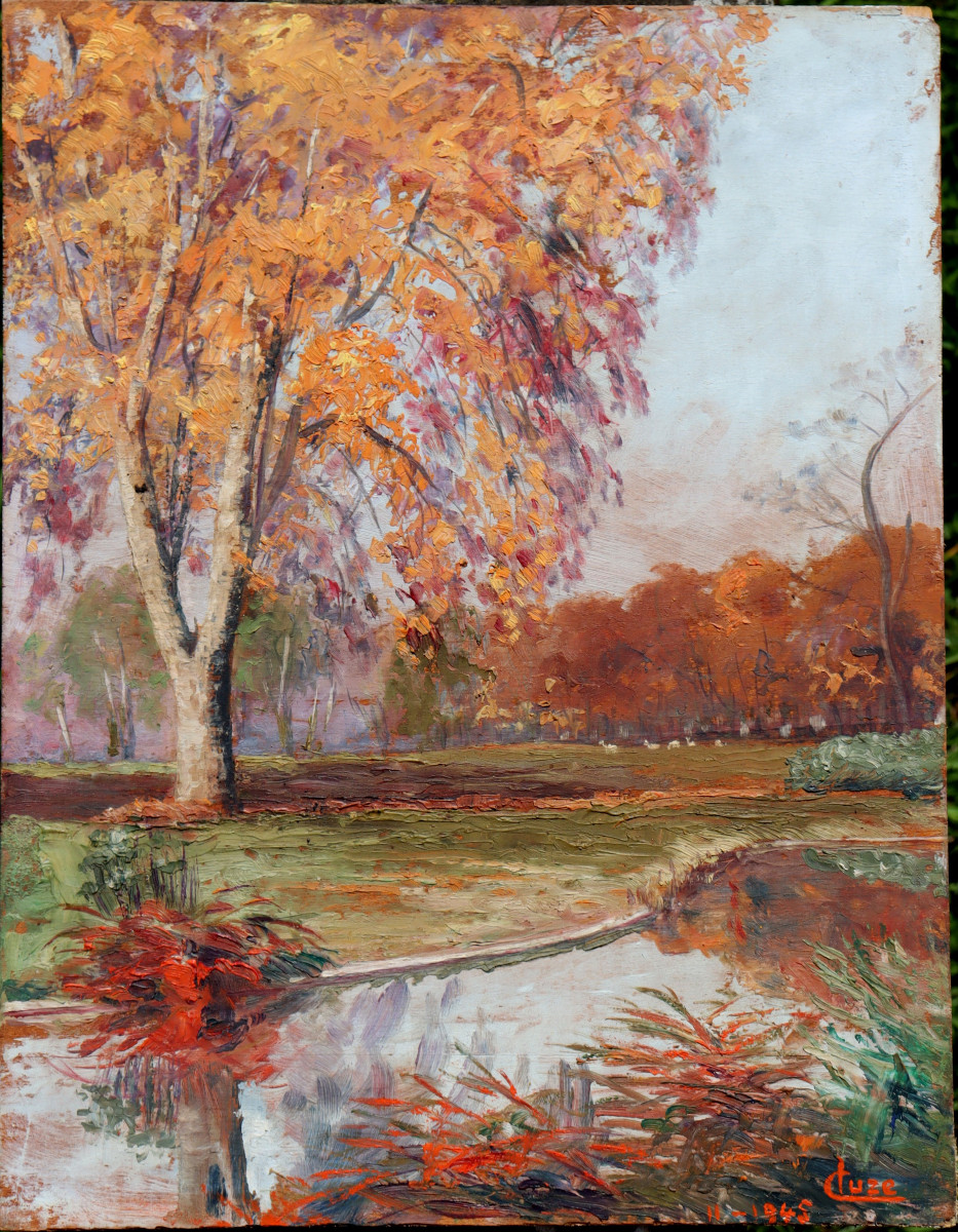 CLUZE : "PARC DE LA TÊTE D'OR A LYON"