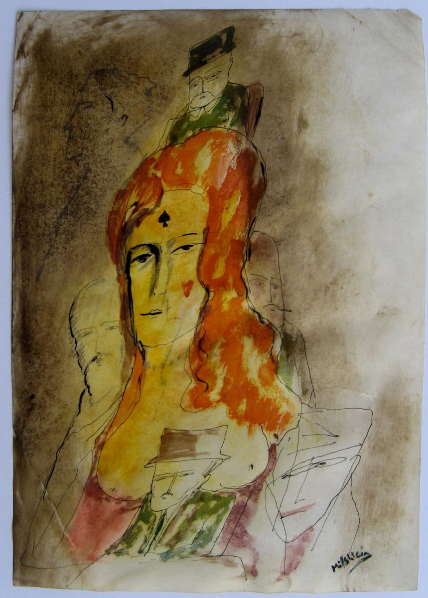 ZVI MILSHTEIN : LA BELLE DAME ET SES AMOUREUX-photo-2