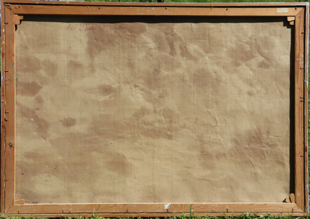 TEX BERG : "GRAND PAYSAGE ABSTRAIT"-photo-2