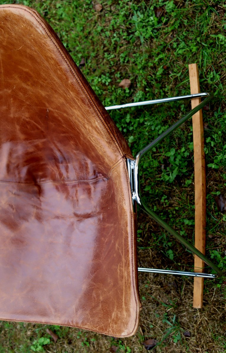 PIERRE GUARICHE : "FAUTEUIL A BASCULE G1"-photo-4