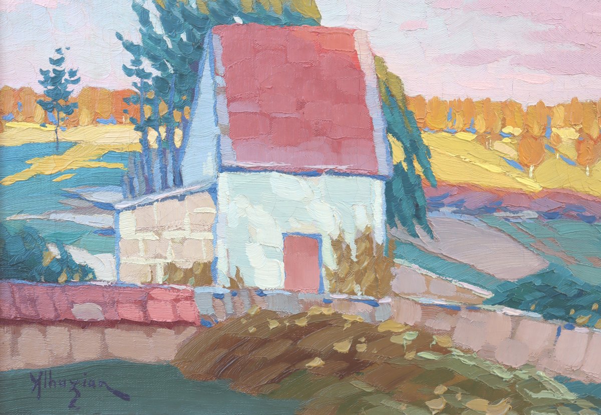 Ohannes Alhazian : "the Red Roof"-photo-4