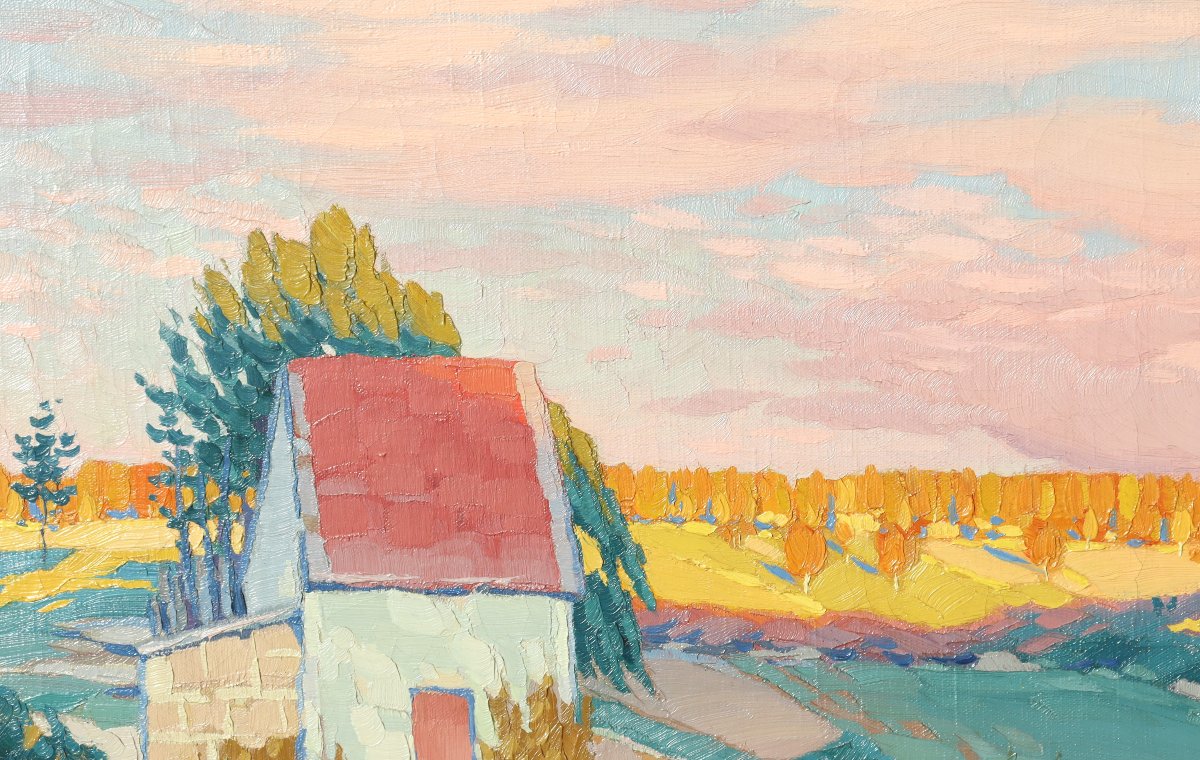 Ohannes Alhazian : "the Red Roof"-photo-2