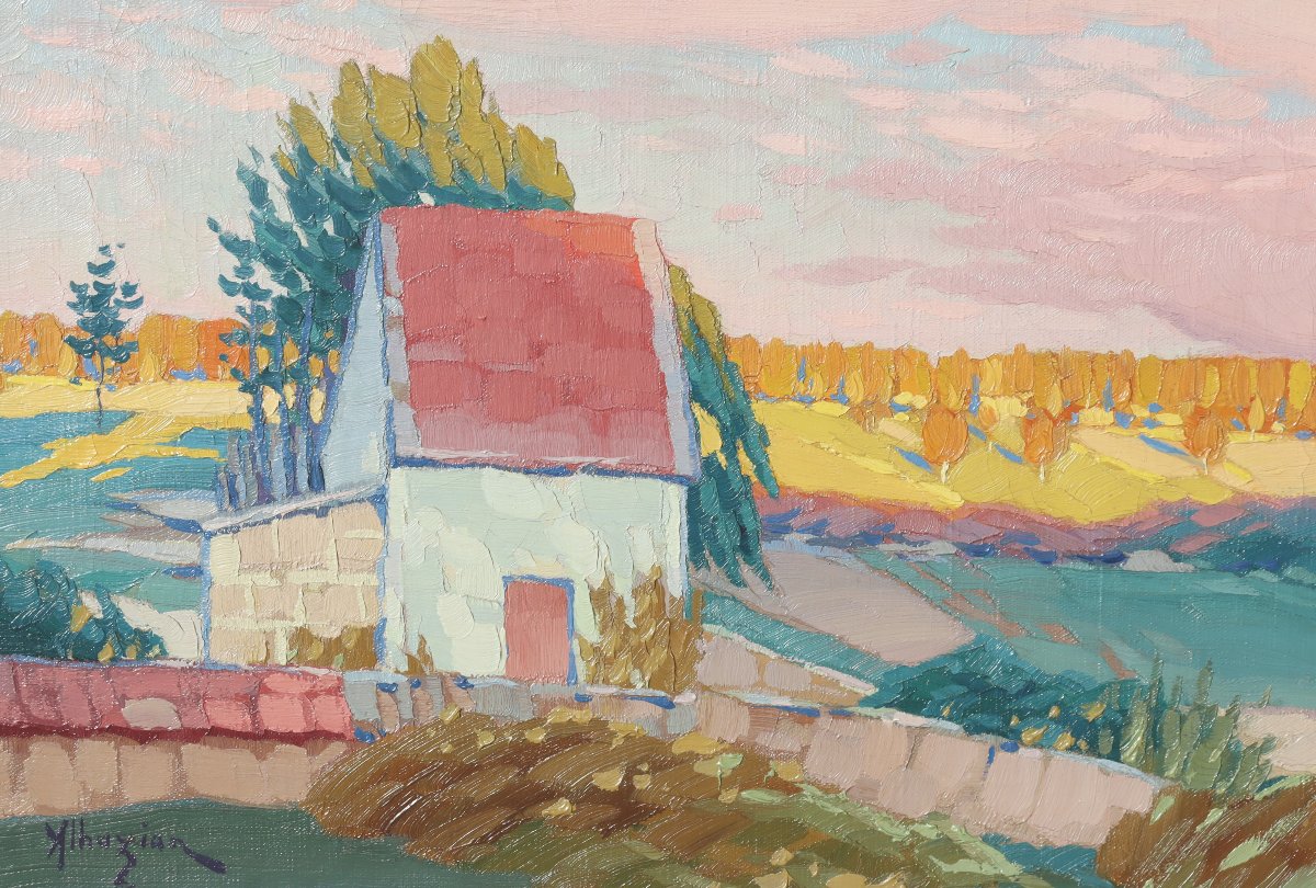Ohannes Alhazian : "the Red Roof"-photo-3