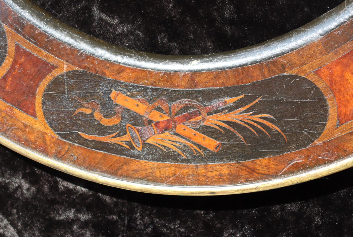 Italy, Early 19th Century : "elegant Tondo Frame"-photo-5