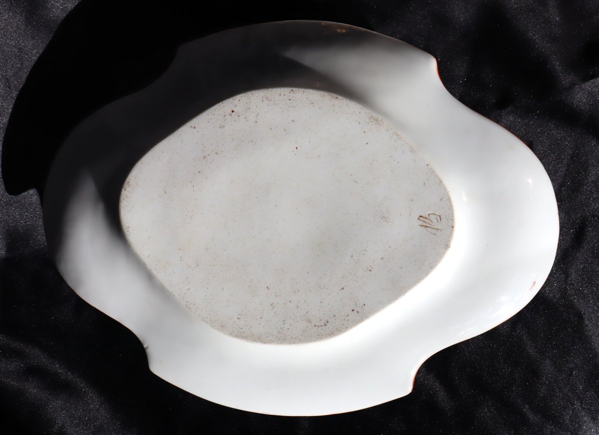 EUROPE XIXe DANS LE GOÛT DE LA CHINE : "LEGUMIER EN PORCELAINE"-photo-4