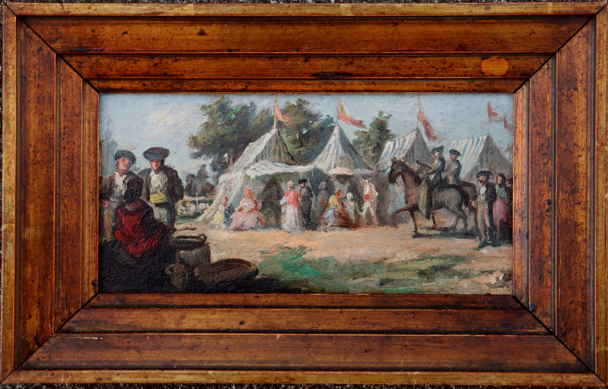 Eugenio Lucas (attributed To) : “la Romeria”