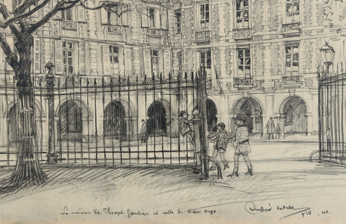 Andor Szekely Von Doba : “romantic Logis 2: Houses Of Theophile Gautier And Victor Hugo”-photo-2