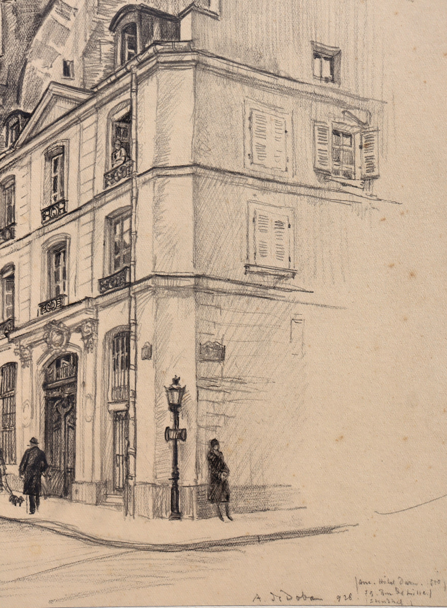 ANDOR SZEKELY VON DOBA : "LOGIS ROMANTIQUES 3 : RUE DE LILLE, STENDHAL"-photo-2