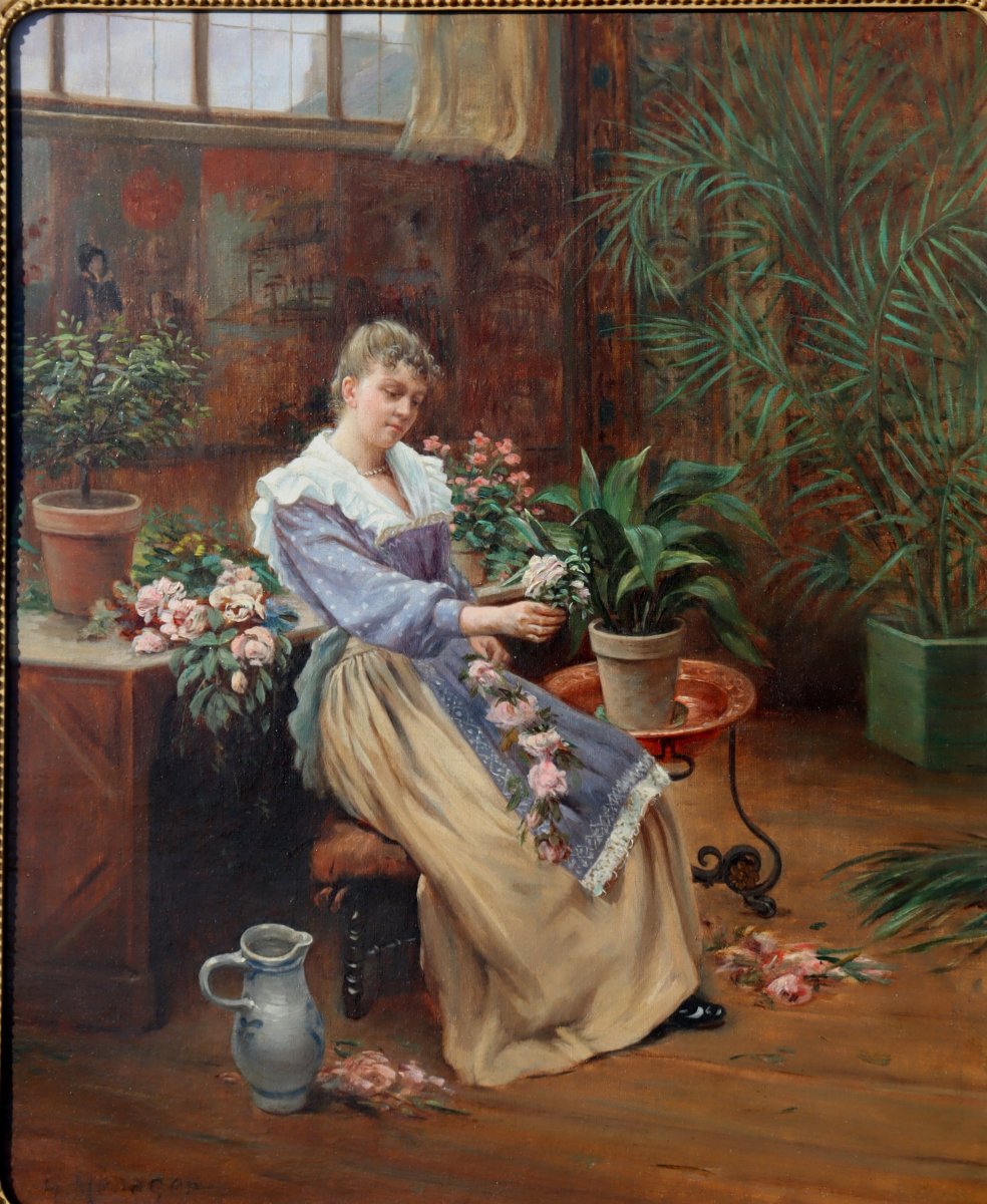 Henri Menager : "in The Winter Garden"-photo-2