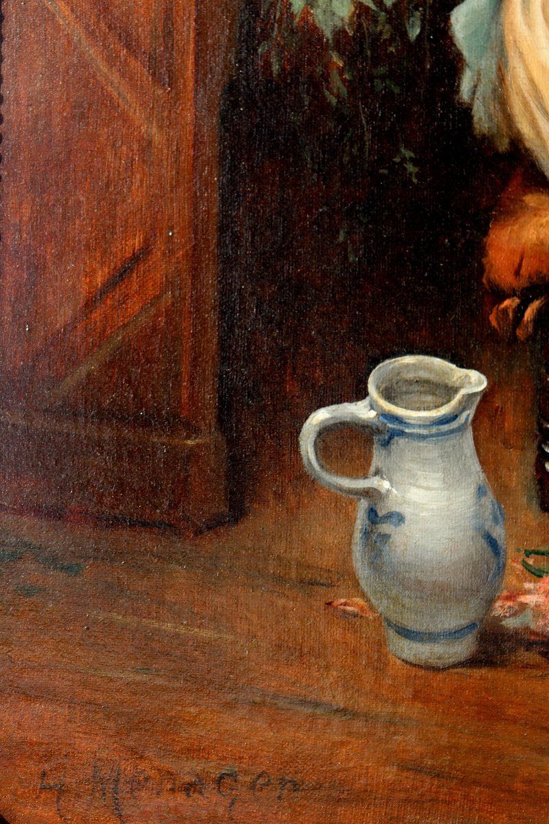 Henri Menager : "in The Winter Garden"-photo-1