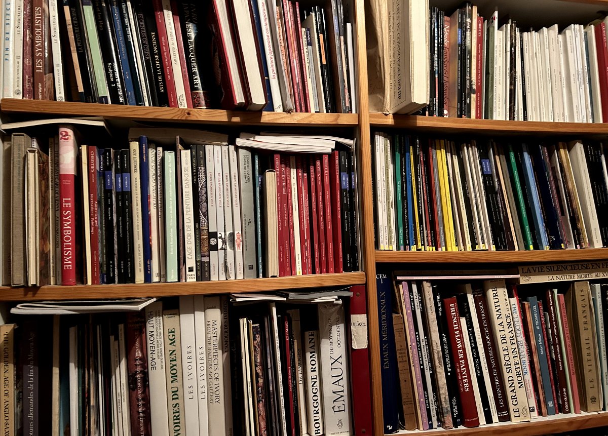 ENORME BIBLIOTHEQUE DE DOCUMENTATION ART ET ANTIQUITES -photo-2
