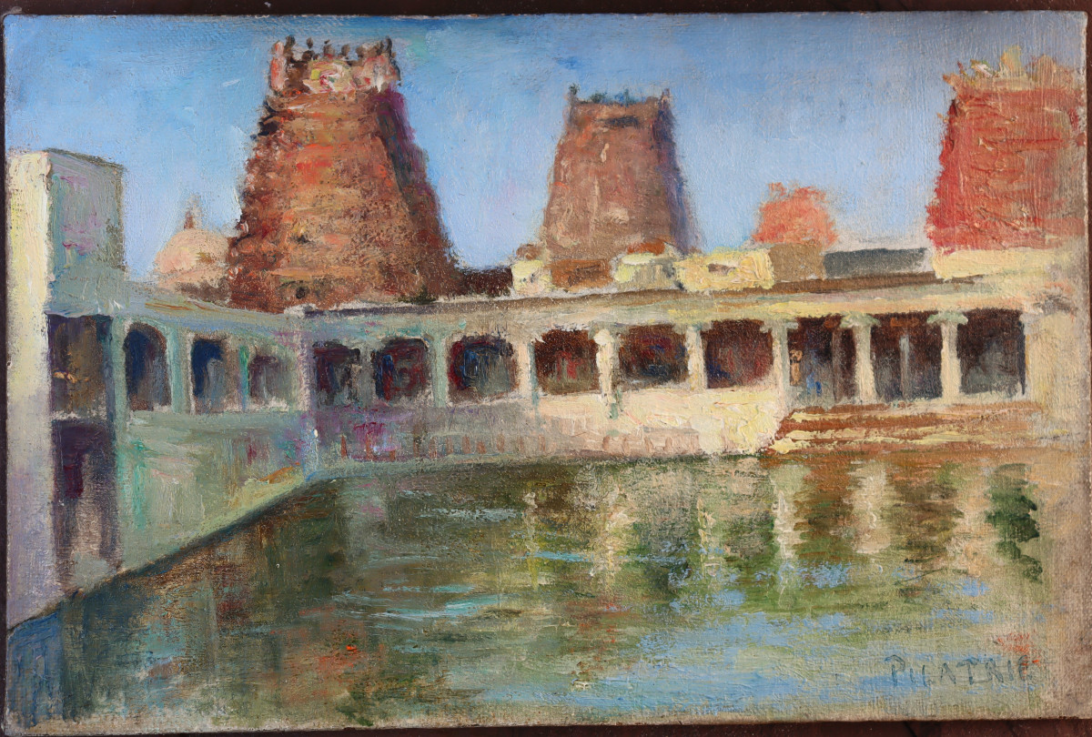 Pilatrie: "the Basins Of The Mînâkshî Temple In Madourai, India"-photo-1