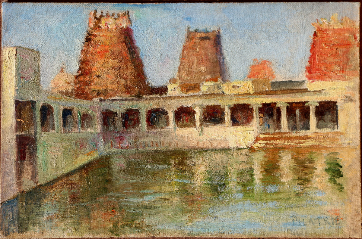Pilatrie: "the Basins Of The Mînâkshî Temple In Madourai, India"