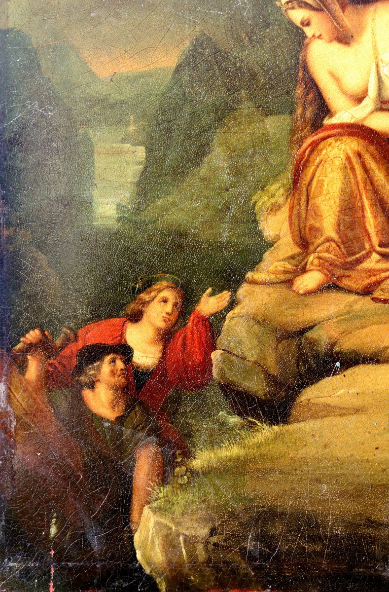 CARL JOSEPH BEGAS (ATTRIBUE A) : "LA LORELEI"-photo-5