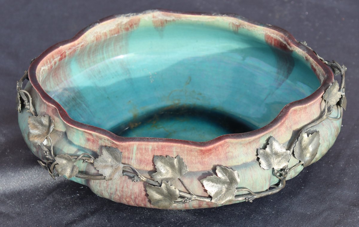 Eugene Baudin : "art Nouveau Planter"-photo-2