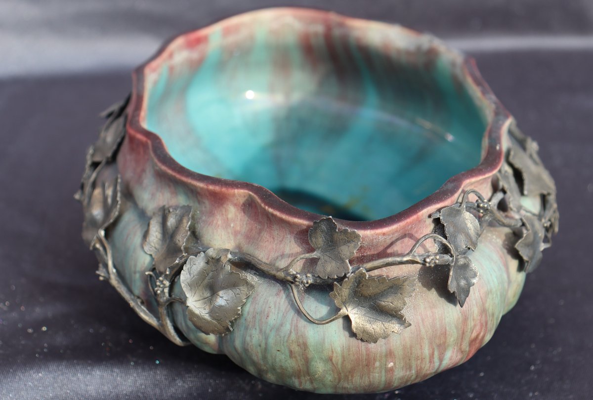 Eugene Baudin : "art Nouveau Planter"-photo-3