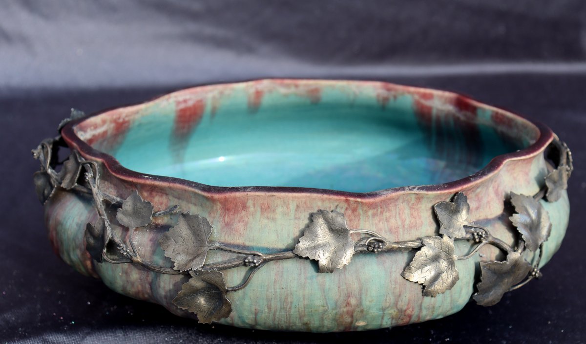 Eugene Baudin : "art Nouveau Planter"-photo-1