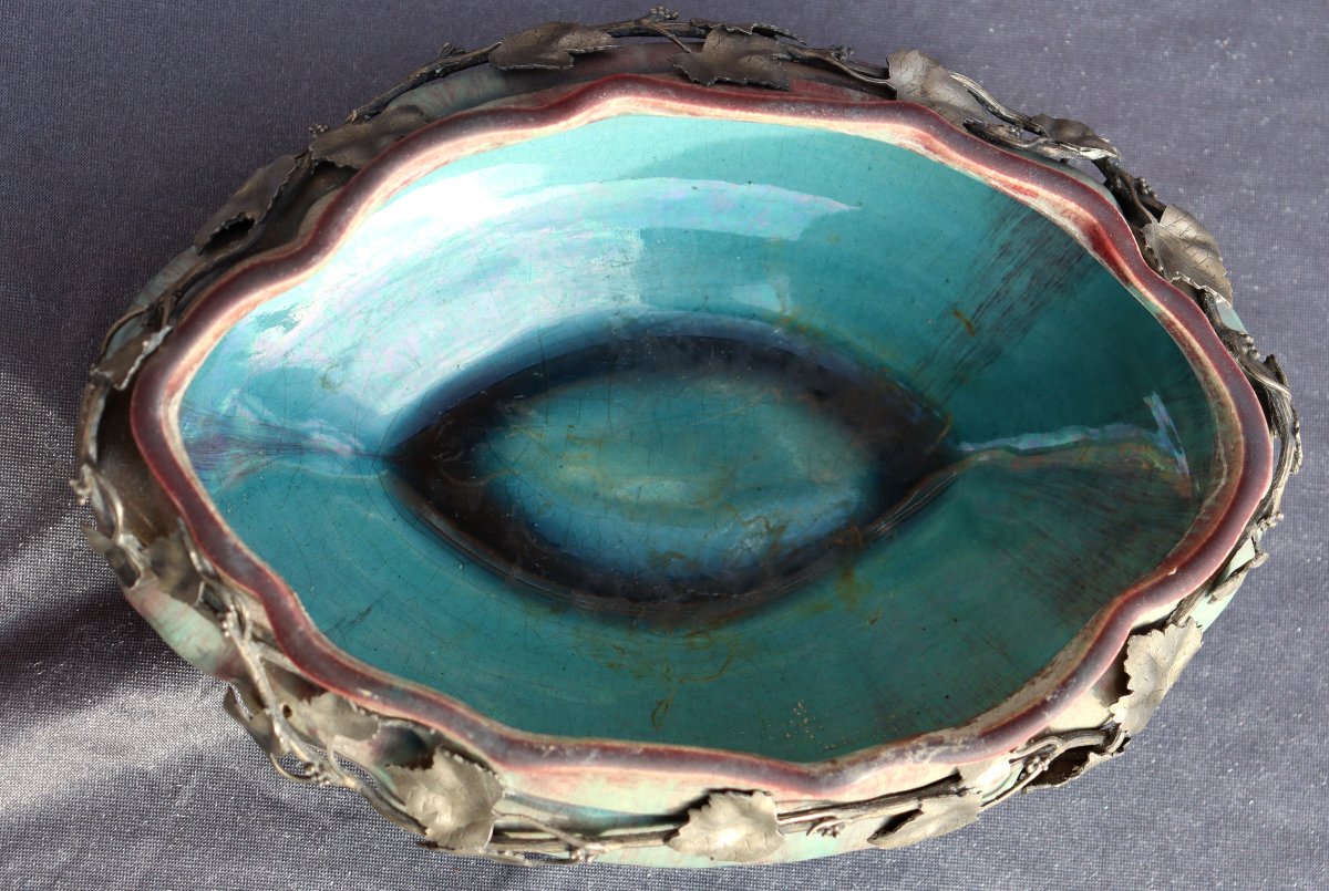 Eugene Baudin : "art Nouveau Planter"-photo-2