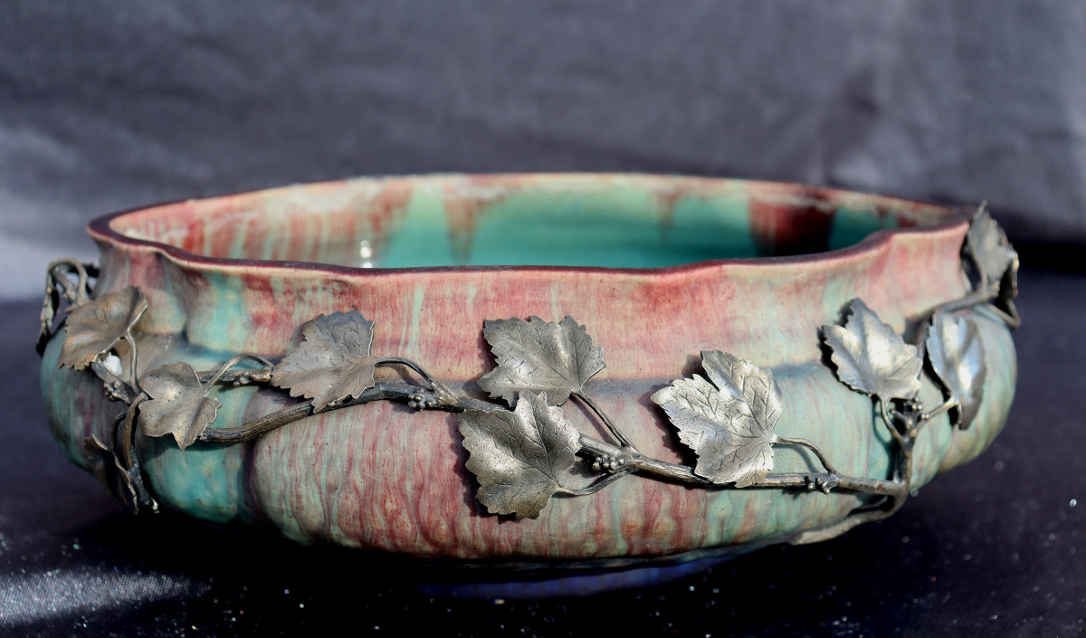 Eugene Baudin : "art Nouveau Planter"