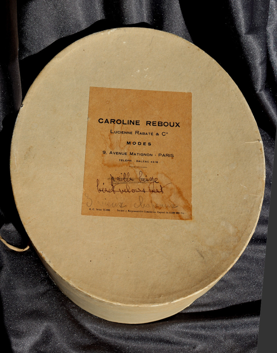 Hat Box From The Maison Caroline Reboux In Paris