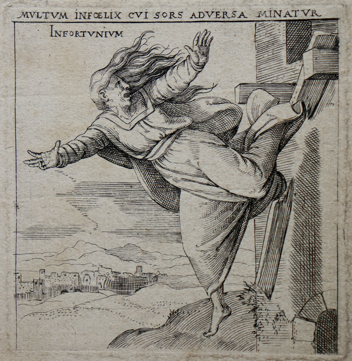 ENEA VICO : SUITE D'EMBLEMES III  "INFORTUNIUM"