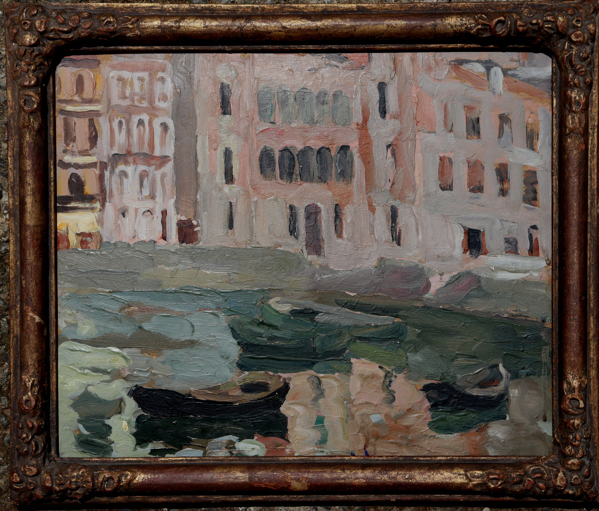 ECOLE FRANCAISE VERS 1930 : « SAINT-JEAN DE LUZ »