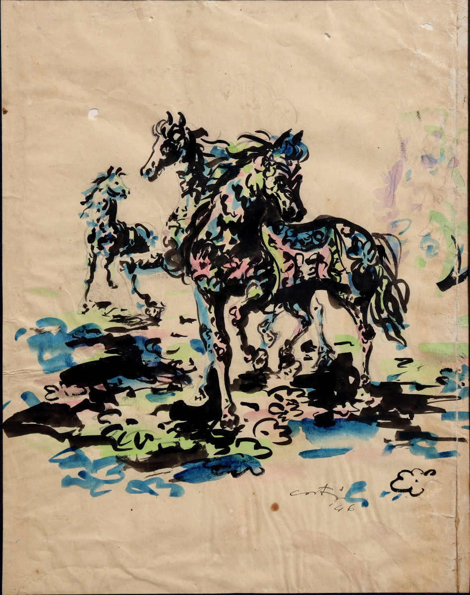 CONTI : « LES CHEVAUX I »