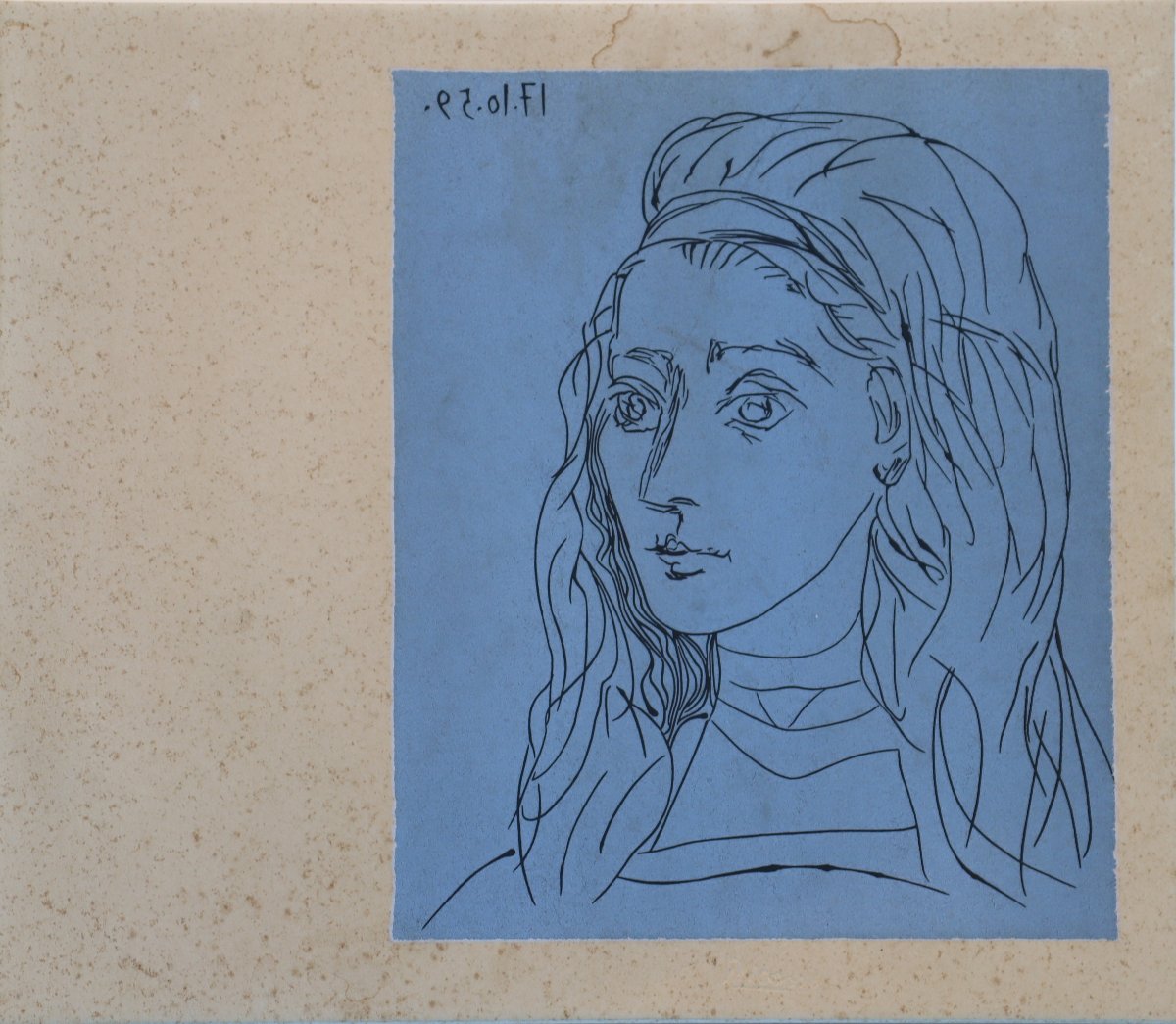 Picasso (1881-1973) : "jacqueline"-photo-2