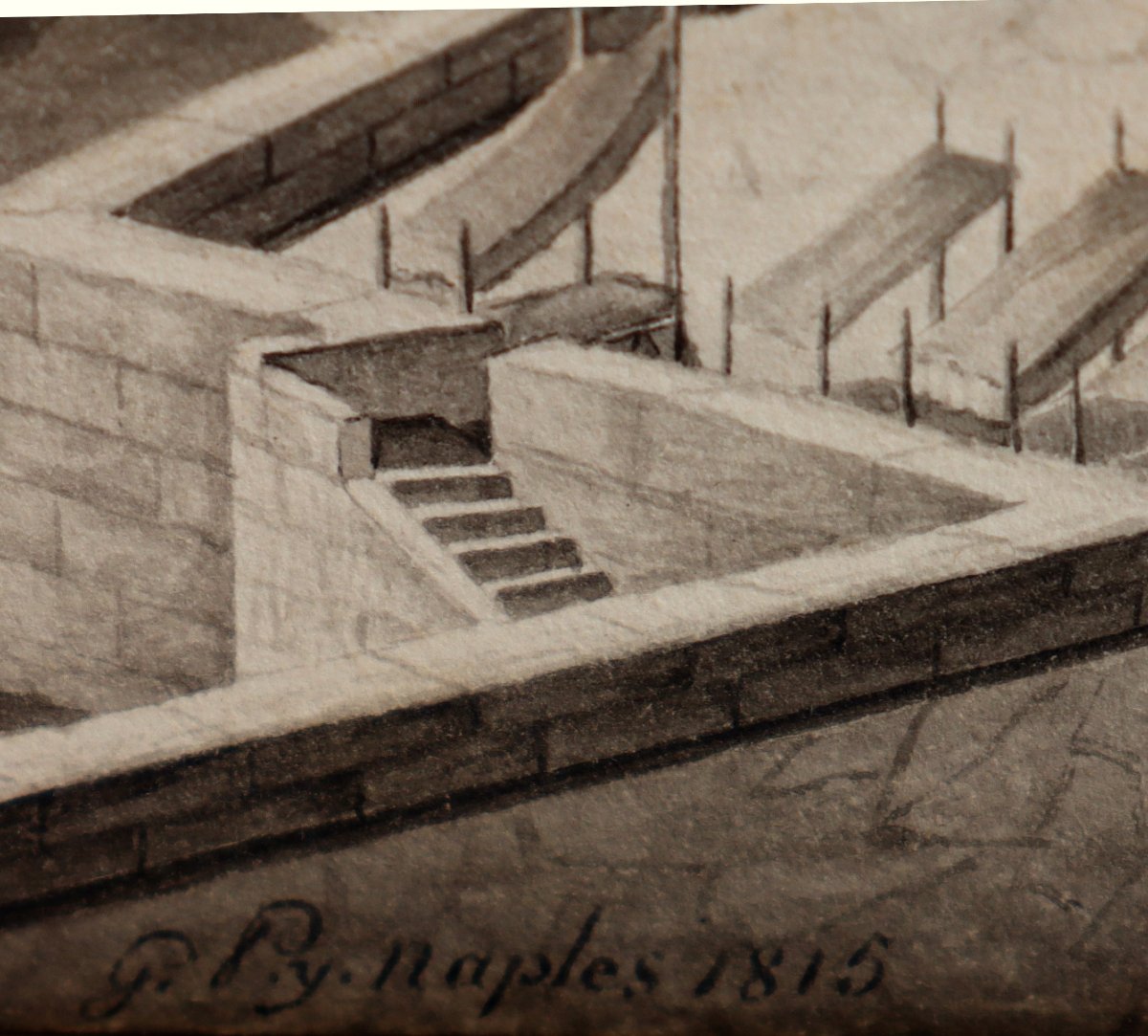 French School 181 5: "naples Harbour"-photo-2