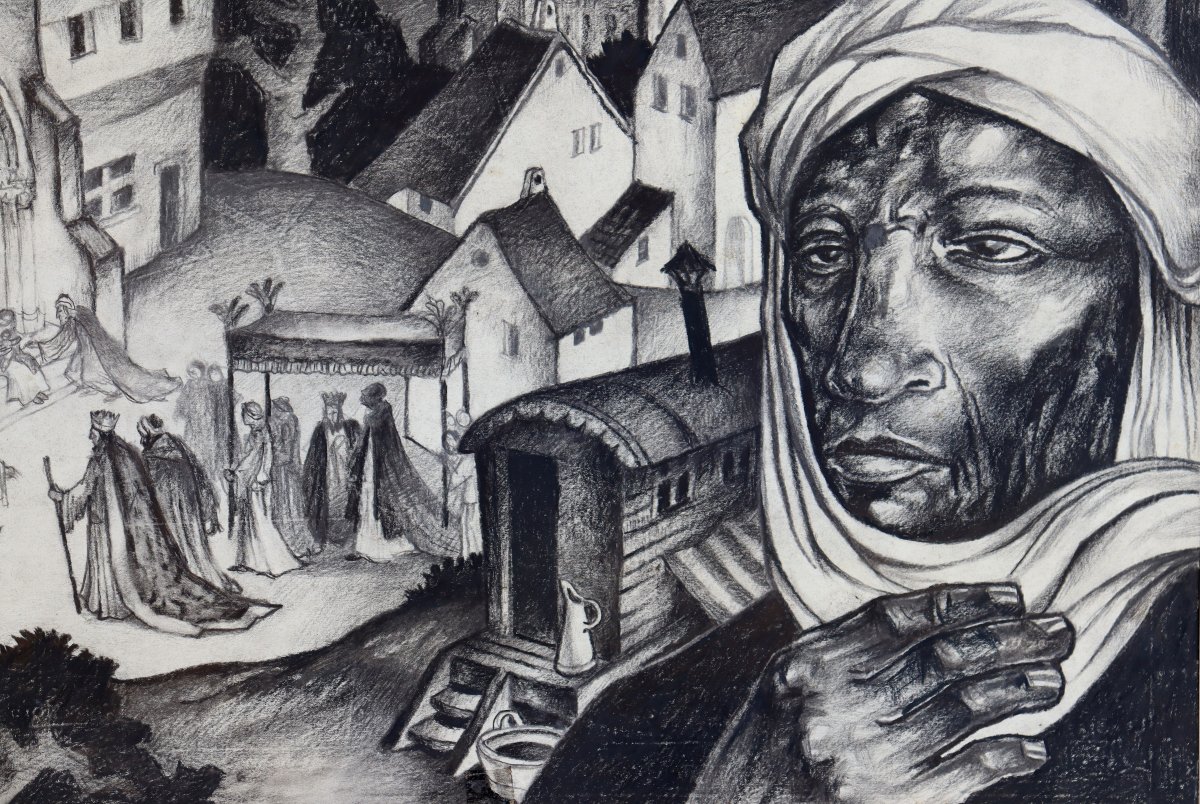 RAYMOND DIERICKX : "LES ROIS MAGES" -photo-2