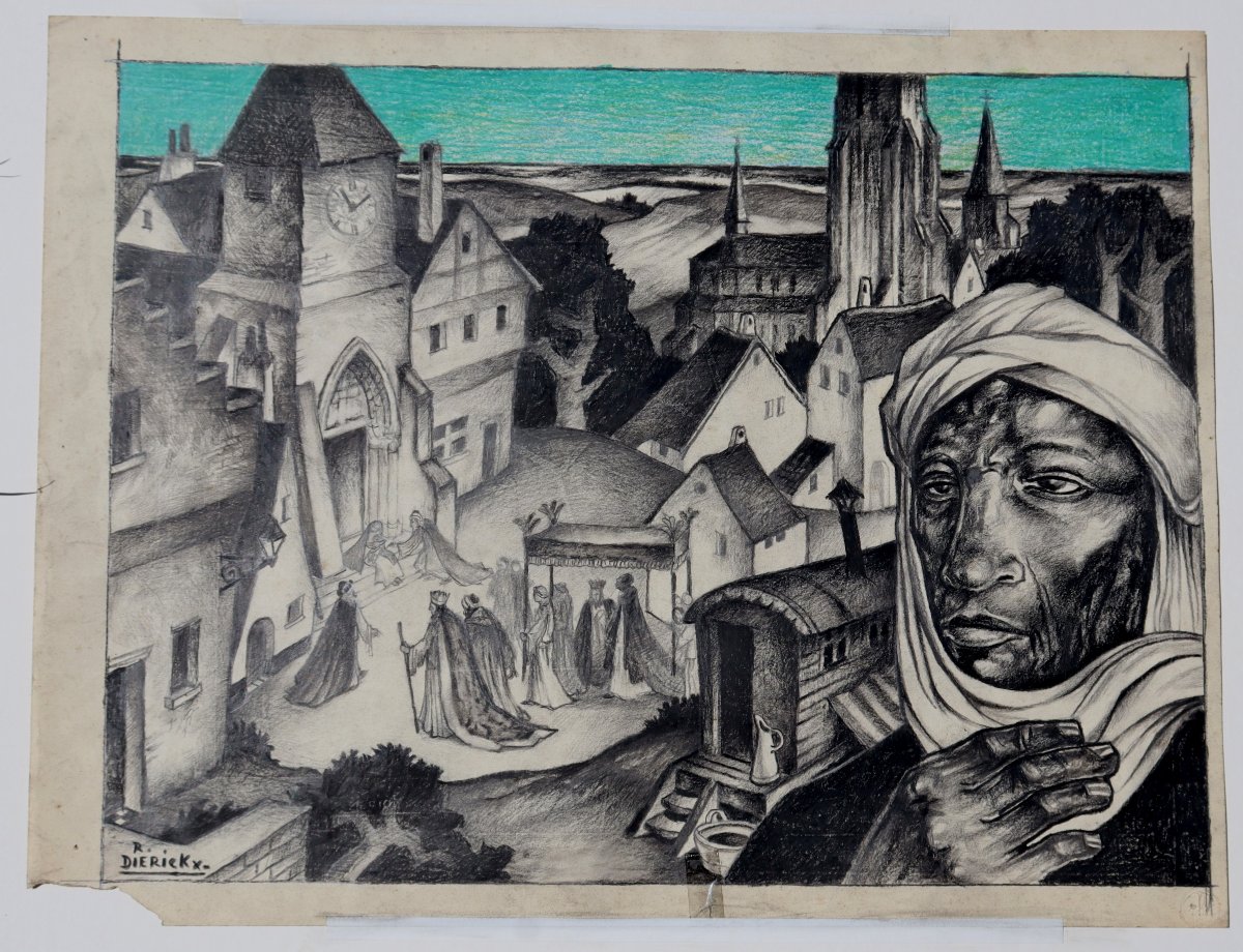 RAYMOND DIERICKX : "LES ROIS MAGES" -photo-4