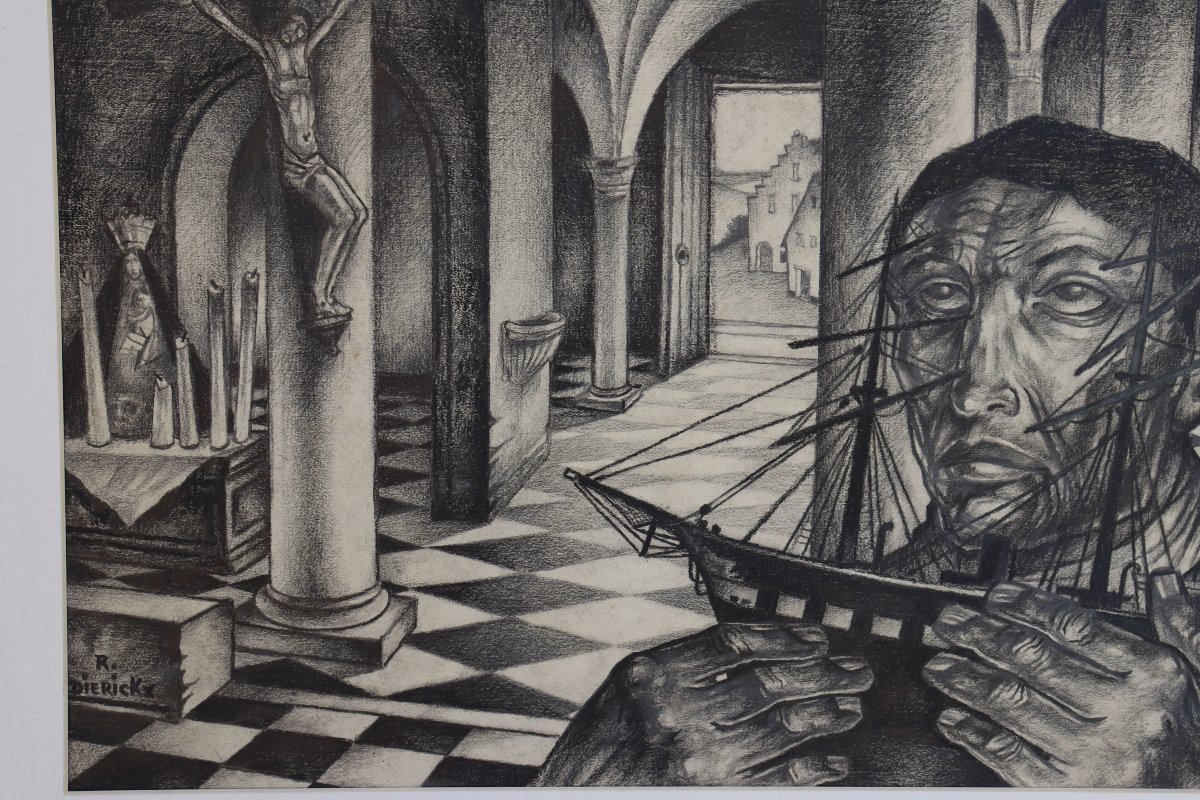 RAYMOND DIERICKX : "L’EX-VOTO DU MARIN" -photo-3