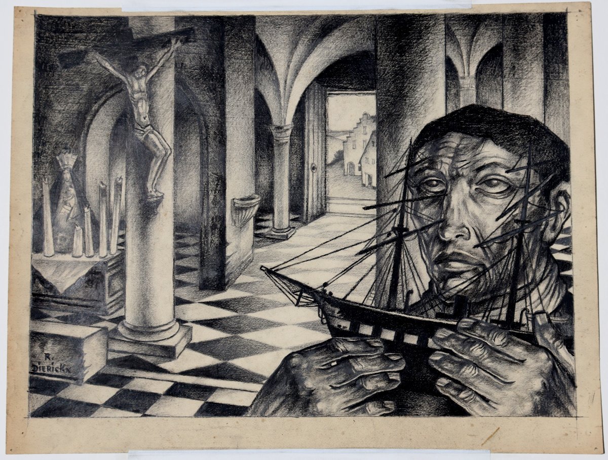 RAYMOND DIERICKX : "L’EX-VOTO DU MARIN" -photo-4
