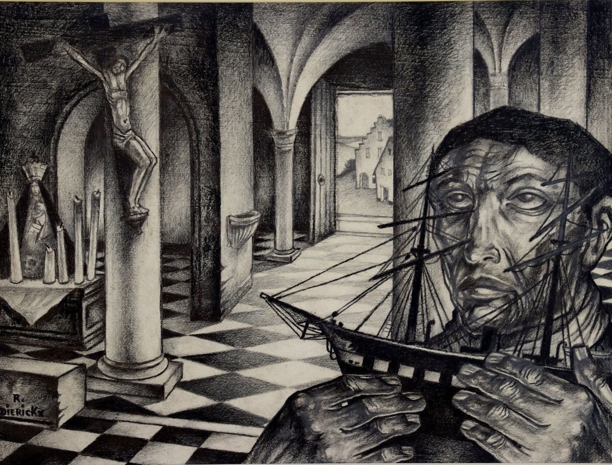 RAYMOND DIERICKX : "L’EX-VOTO DU MARIN" 