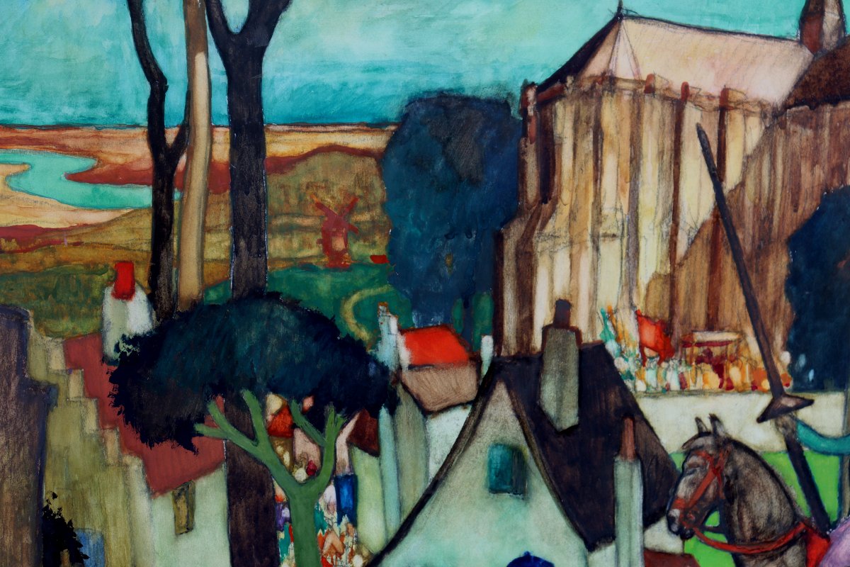 RAYMOND DIERICKX : "DON QUICHOTTE A LA PROCESSION" -photo-4