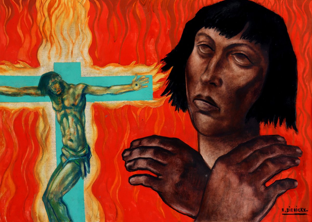 RAYMOND DIERICKX : "LE MYSTIQUE " 
