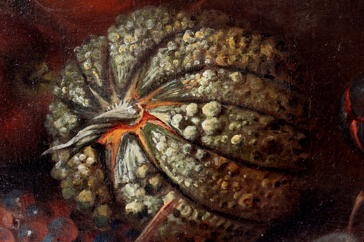 William Sartorius : Very Large "still Life With Fruits"-photo-5