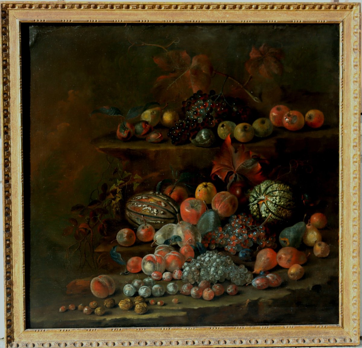 William Sartorius : Very Large "still Life With Fruits"