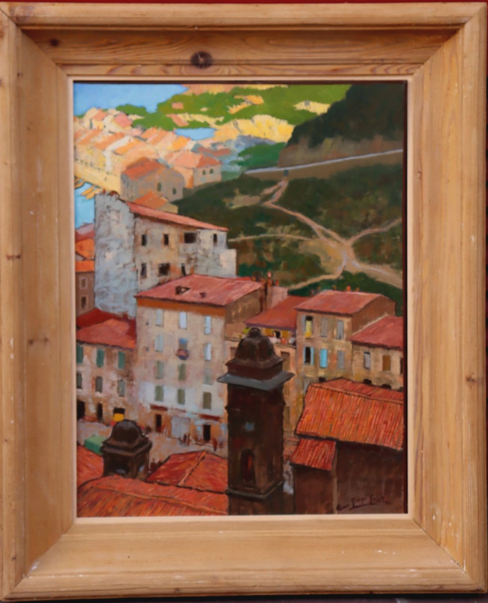 RENE-GEORGES GAUTIER : "VILLEFRANCHE SUR MER" 